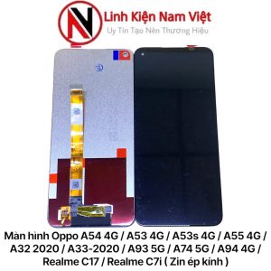 Màn hình Oppo A54 4G / A53 4G / A53s 4G / A55 4G / A32 2020 / A33-2020 / A93 5G / A74 5G / A94 4G / Realme C17 / Realme C7i ( Zin ép kính )