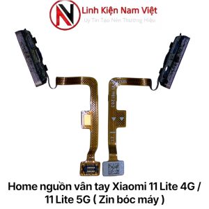 Home nguồn vân tay Xiaomi 11 Lite 4G / 11 Lite 5G ( Zin bóc máy )