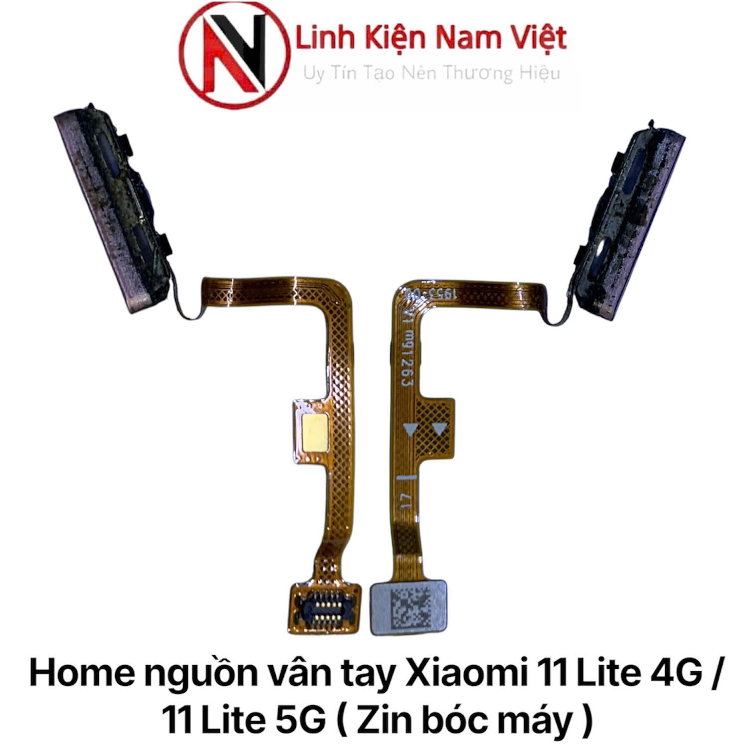 Home nguồn vân tay Xiaomi 11 Lite 4G / 11 Lite 5G ( Zin bóc máy )