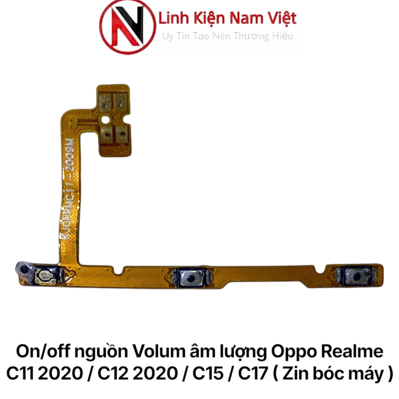 On/off nguồn Volum âm lượng Oppo Realme C11 2020 / C12 2020 / C15 / C17 ( Zin bóc máy )