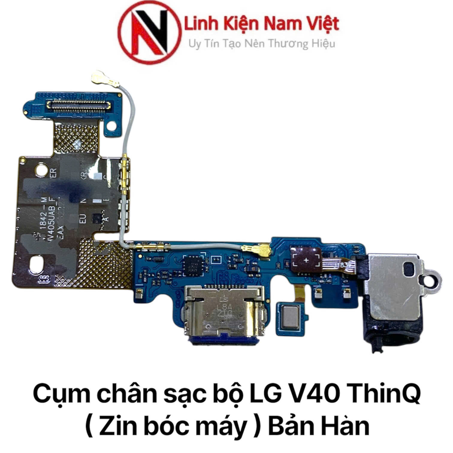 Cụm chân sạc bộ LG V40 ThinQ ( Zin bóc máy ) Bản Hàn