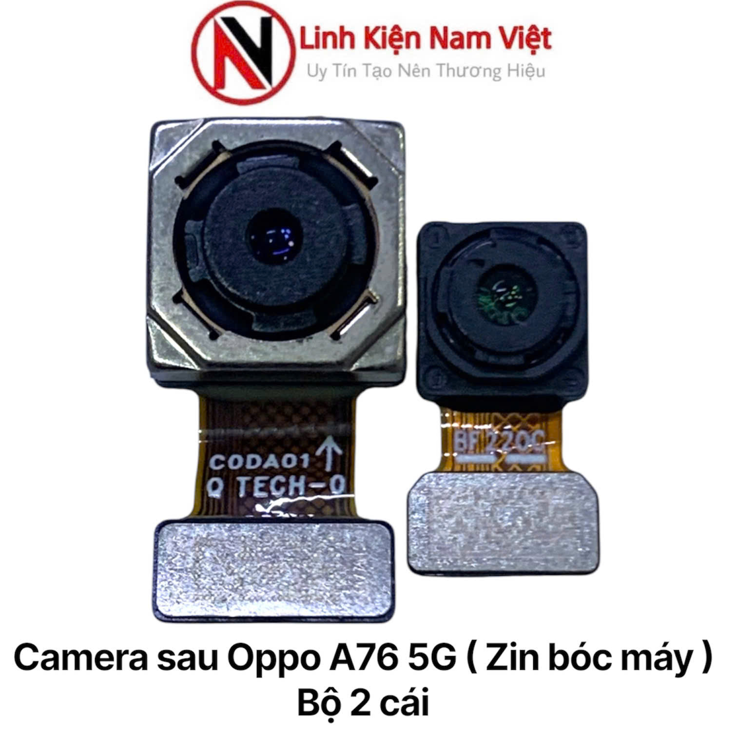 Camera sau Oppo A76 5G ( Zin bóc máy ) Bộ 2 cái