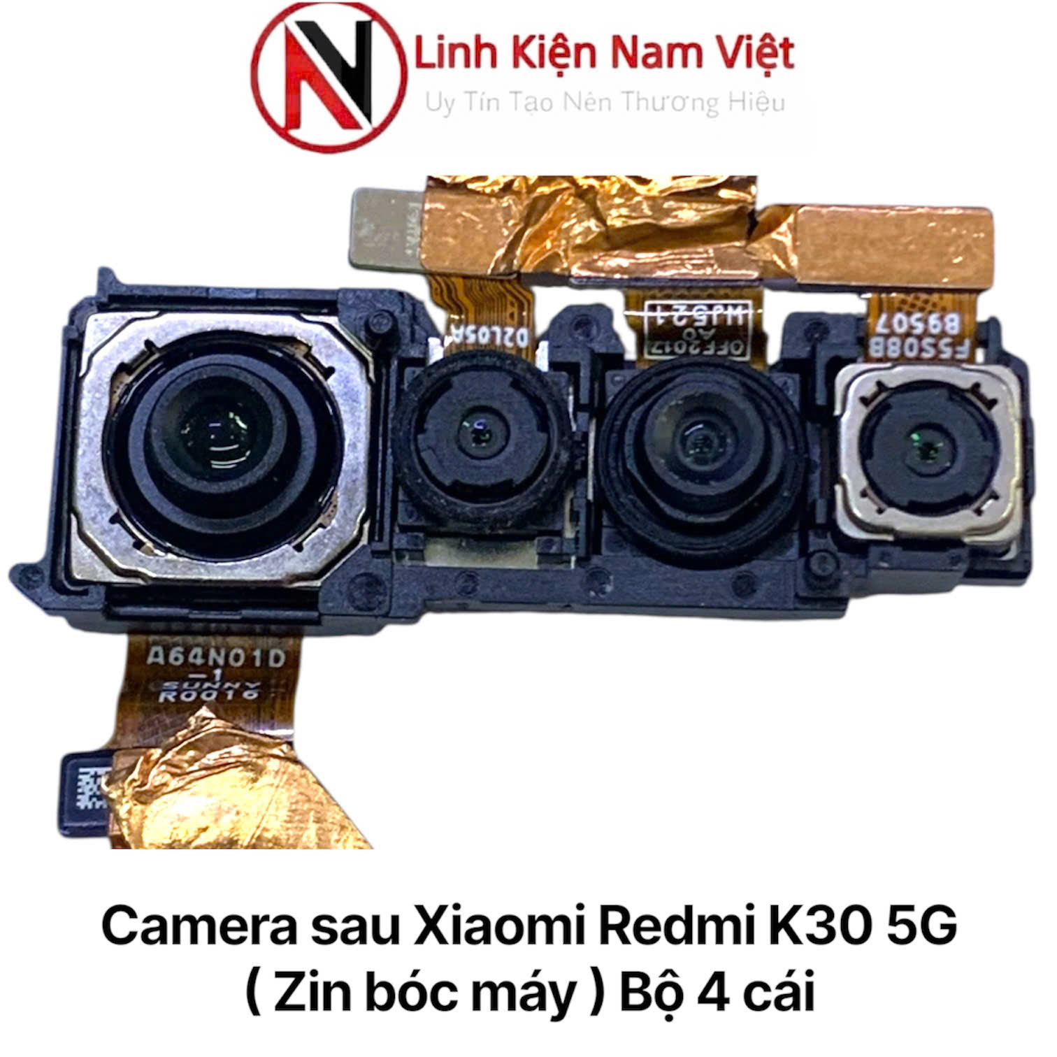 Camera sau Xiaomi Redmi K30 5G ( Zin bóc máy ) Bộ 4 cái