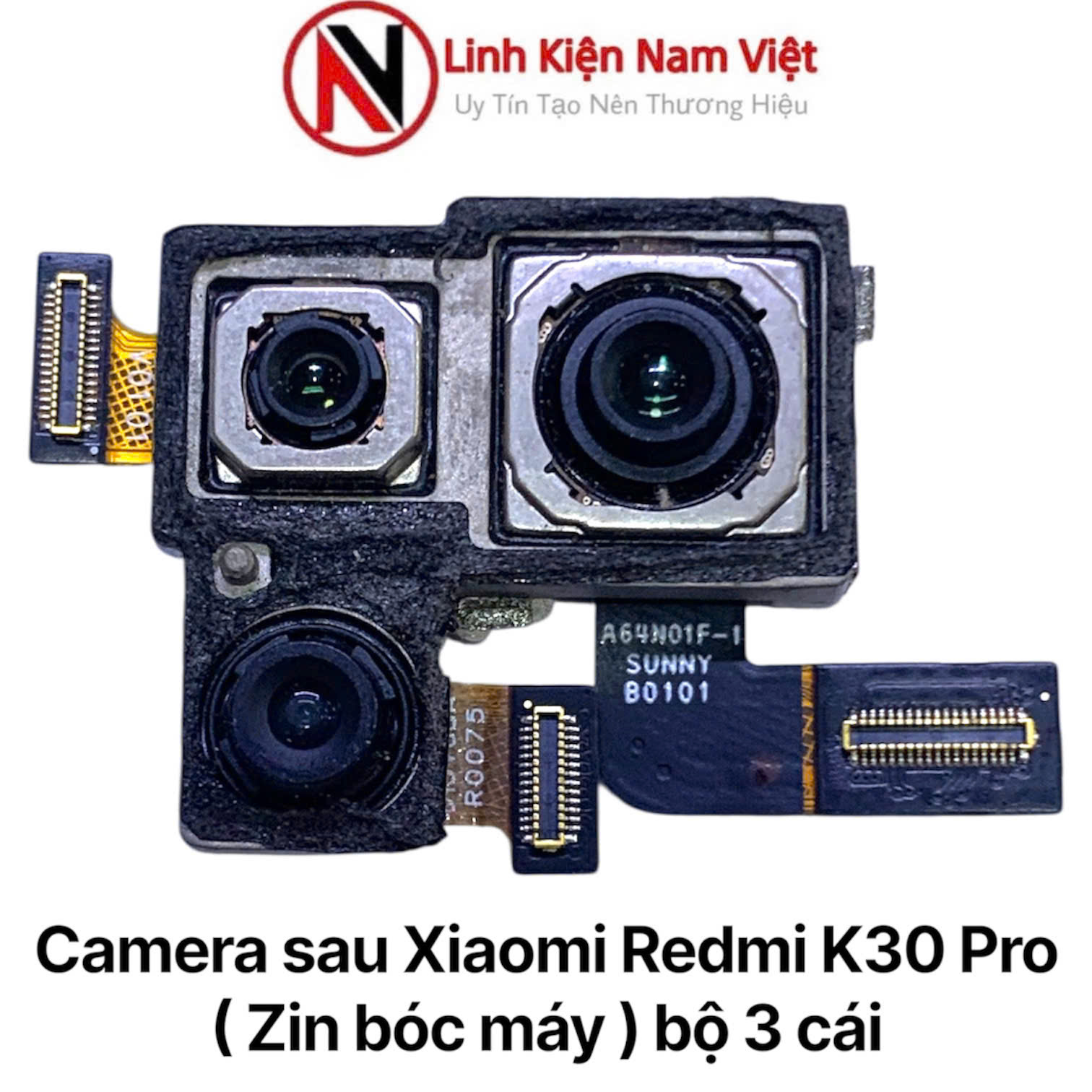 Camera sau Xiaomi Redmi K30 Pro ( Zin bóc máy ) bộ 3 cái