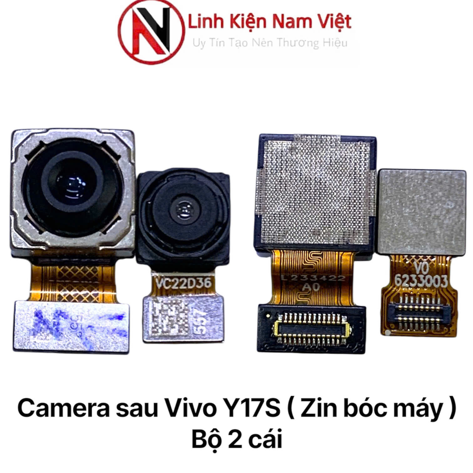 Camera sau Vivo Y17S ( Zin bóc máy ) Bộ 2 cái
