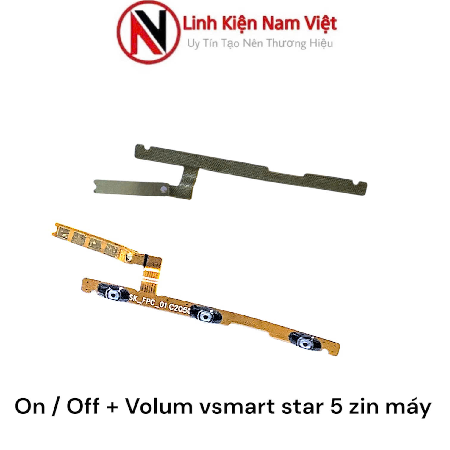 On/off nguồn Volum âm lượng Vsmart Star 5 ( Zin bóc máy )