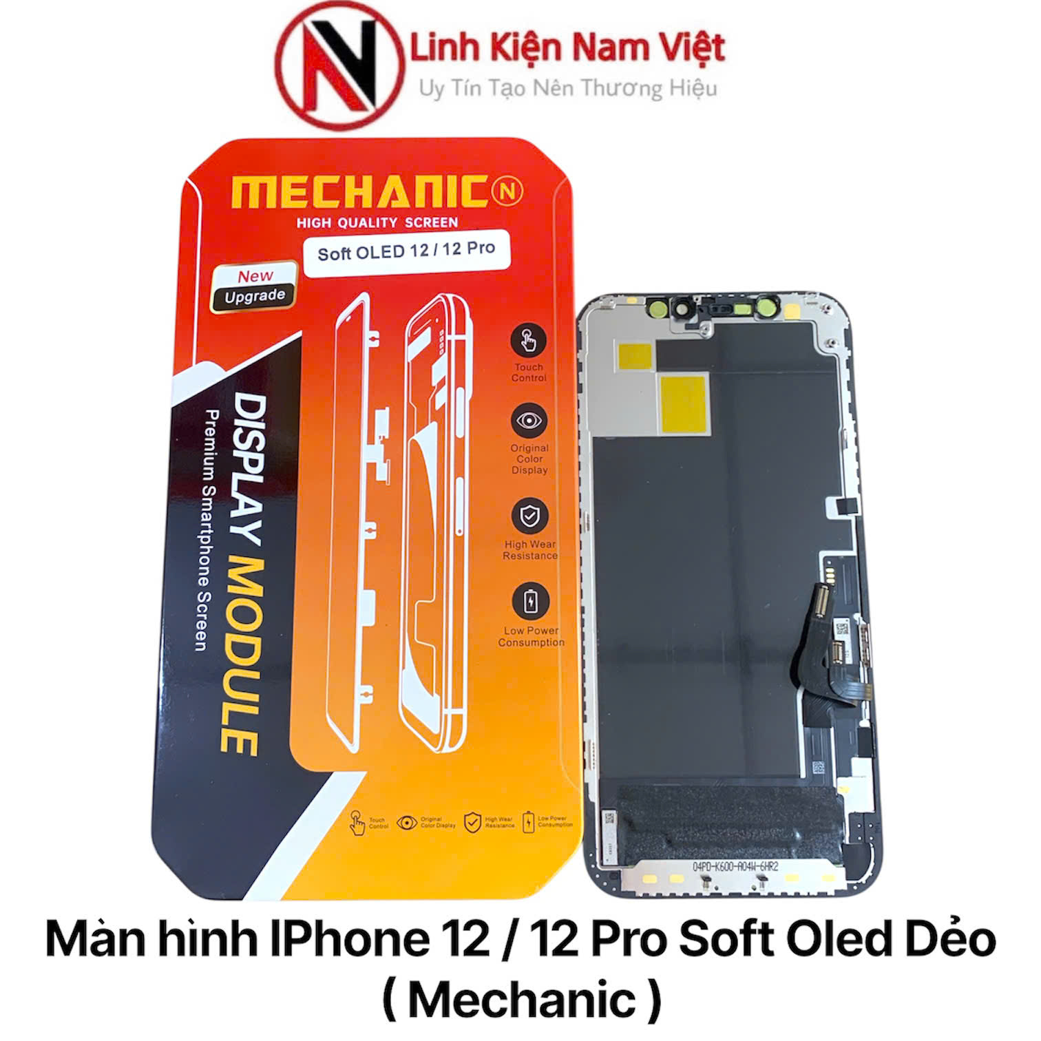 Màn hình điện thoại ám vàng cần đối chiếu trước khi thay linh kiện