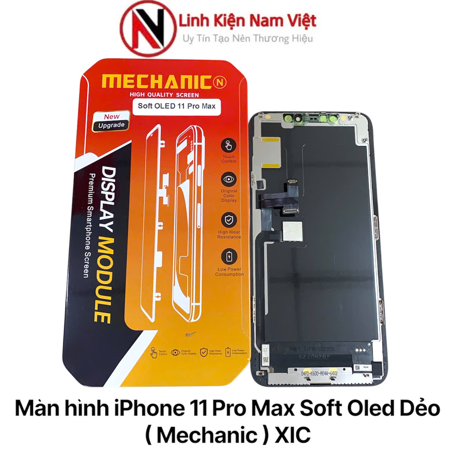 Màn hình iPhone 11 Pro Max Soft Oled Dẻo ( Mechanic ) XIC