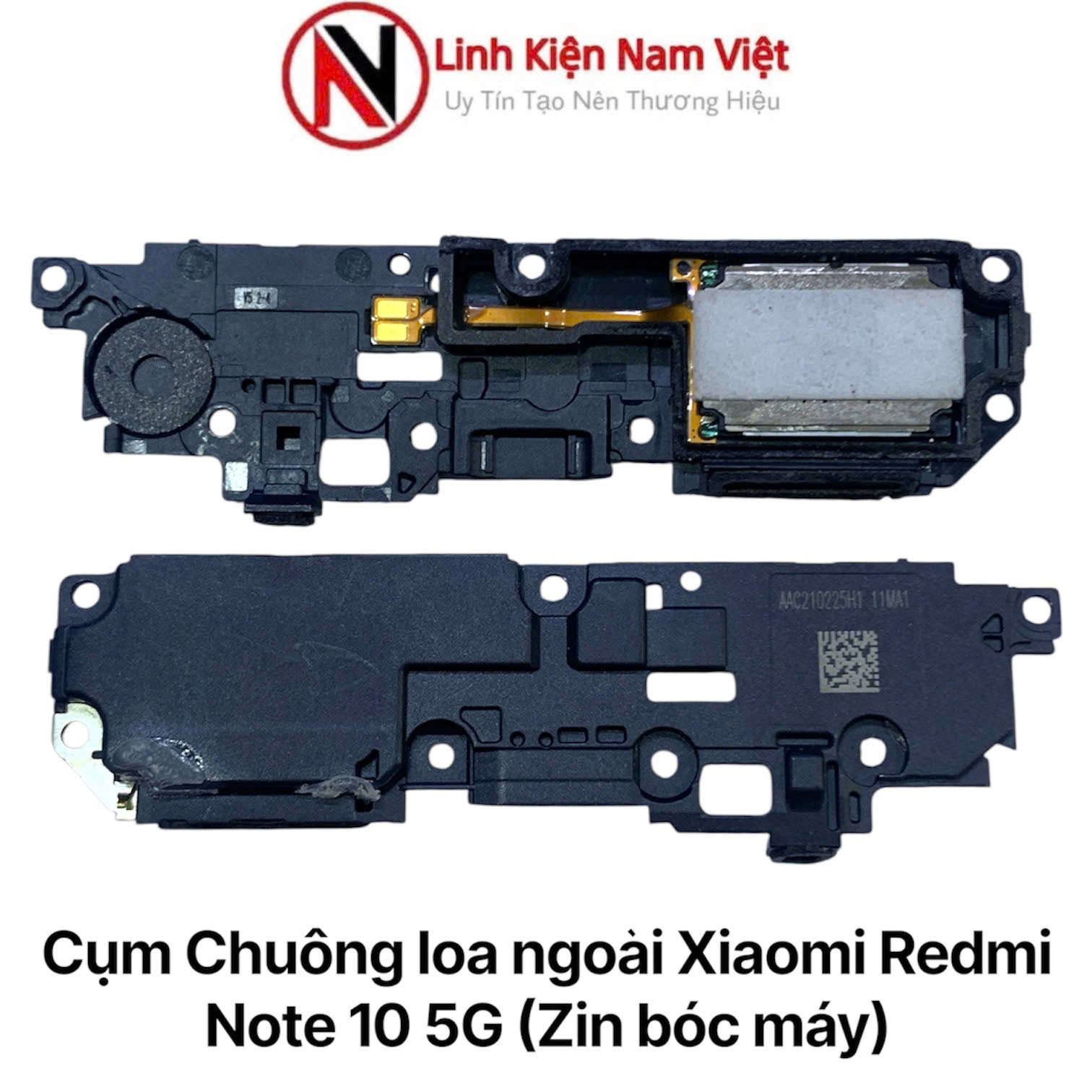 Cụm Chuông loa ngoài Xiaomi Redmi Note 10 5G (Zin bóc máy)