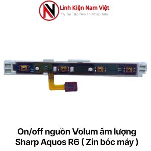 On/off nguồn Volum âm lượng Sharp Aquos R6 ( Zin bóc máy )