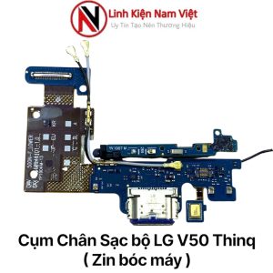 Cụm Chân Sạc bộ LG V50 ( Zin bóc máy )