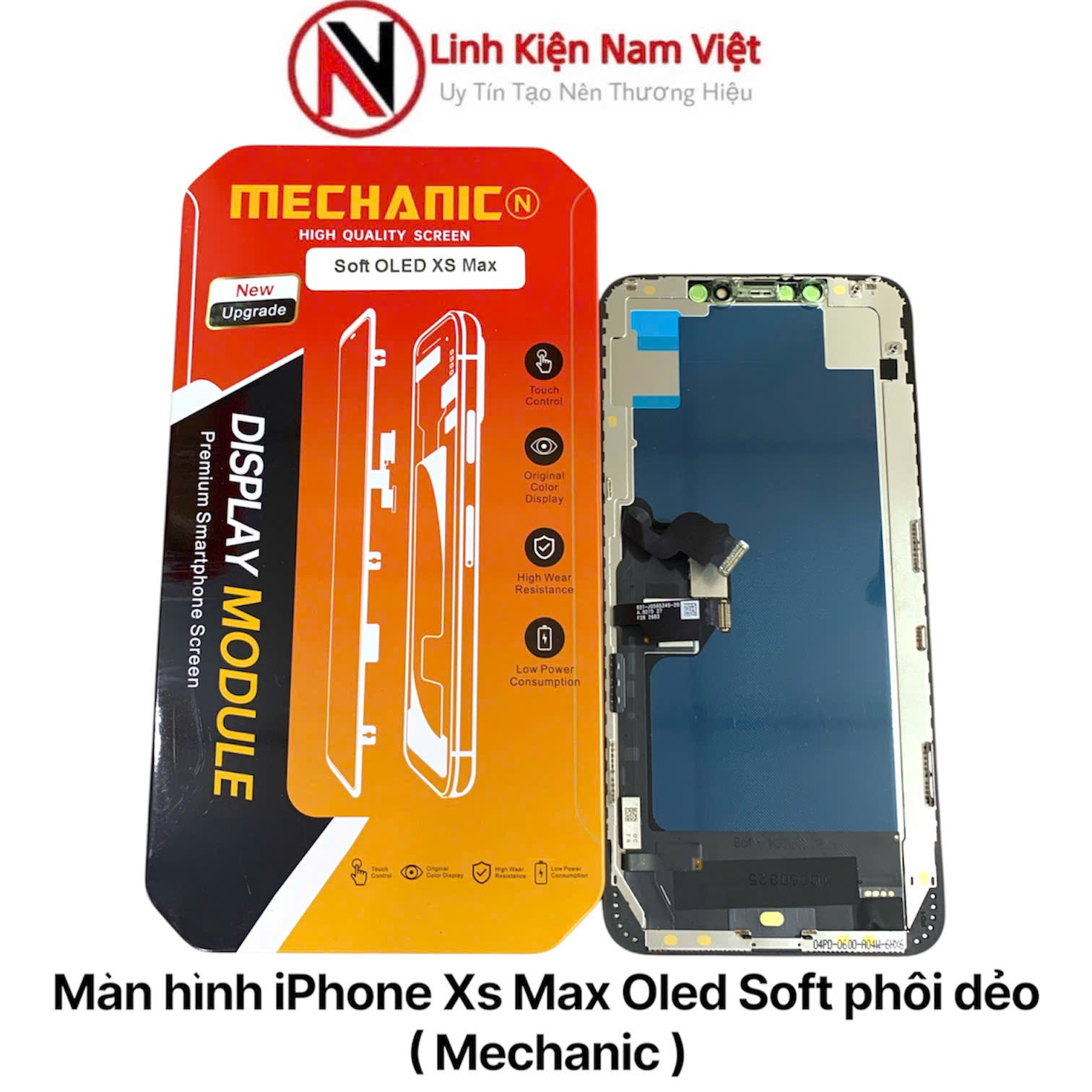 Màn hình iPhone Xs Max Soft Oled Dẻo ( Mechanic )