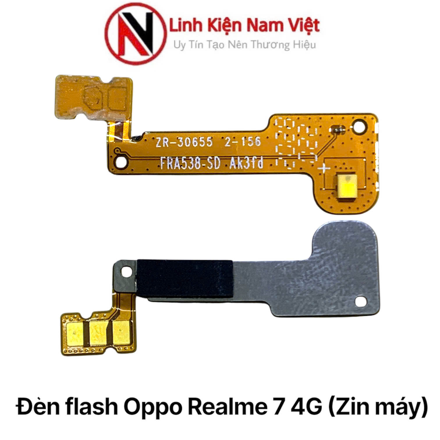 Đèn flash điện thoại không sáng và linh kiện flash Realme 7 4G minh họa