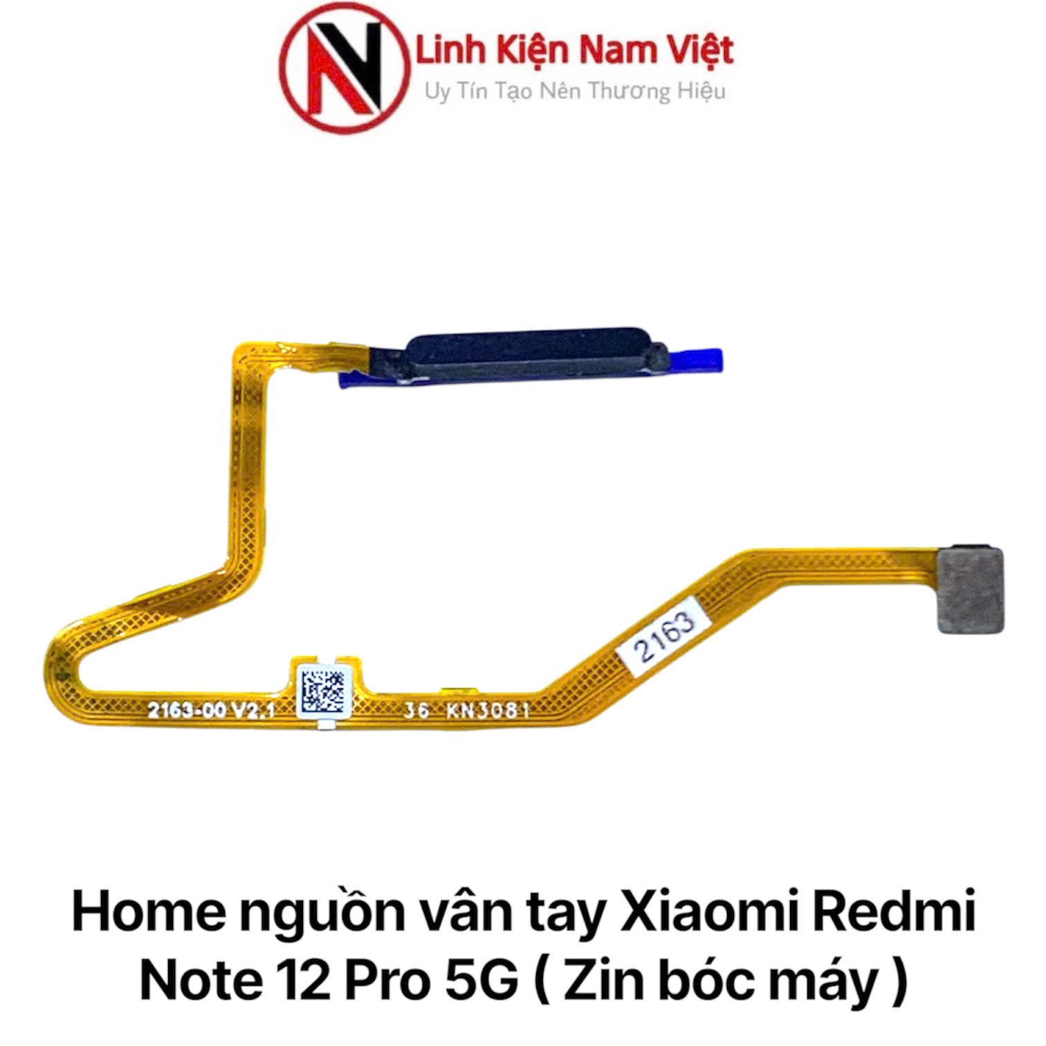 Home nguồn vân tay Xiaomi Redmi Note 12 Pro 5G ( Zin bóc máy )